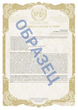 Образец Приложение к СТО 01.064.00220722.2-2020 Анжеро-Судженск Сертификат СТО 01.064.00220722.2-2020 